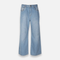 Womens Denim Pants Jeans Wide Leg