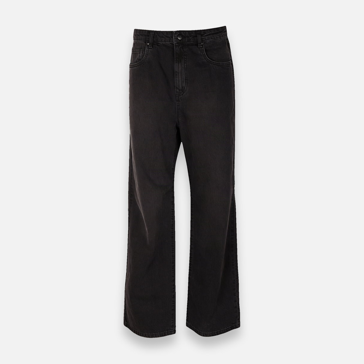 Womens Denim Pants Jeans Wide Leg