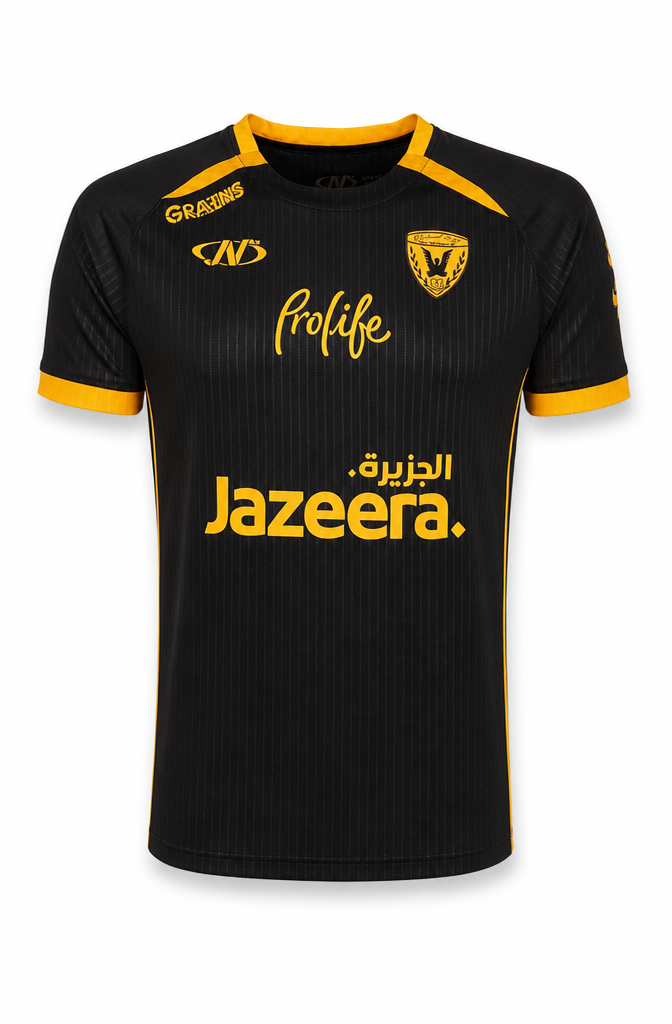 Mens Qadsia T-Shirt Short Sleeve - BLACK