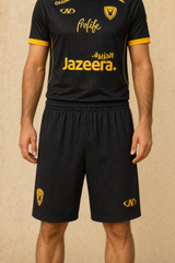 Mens Qadsia Short - BLACK - on model