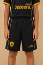 Boys Qadsia Short - BLACK - on model