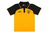 Boys Qadsia T-Shirt Polo - ORANGE