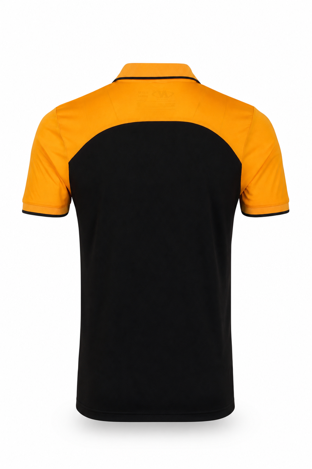 Mens Qadsia T-Shirt Polo - BLACK