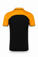 Mens Qadsia T-Shirt Polo - BLACK