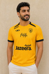 Mens Qadsia T-Shirt Short Sleeve - ORANGE - on model