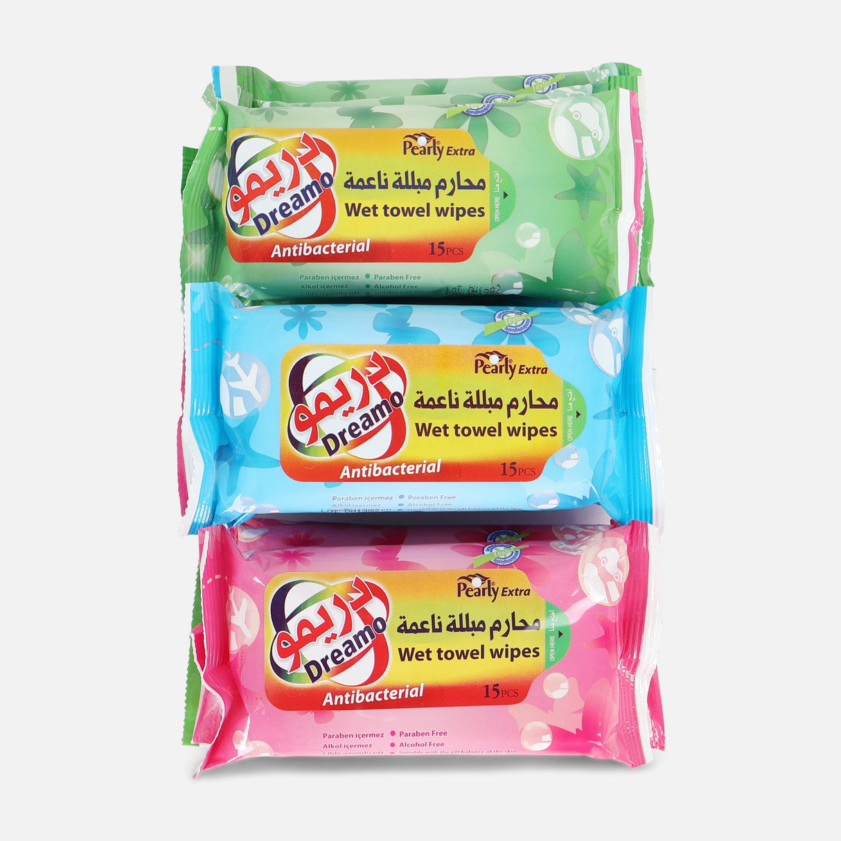 SOFT WET WIPES 9 PKTS