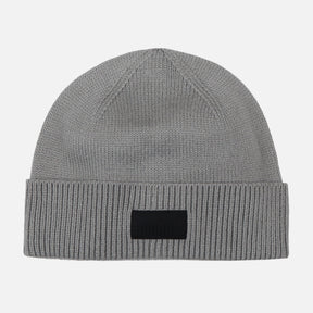 ELEVATED RUBBER PATCH LOW CROWN BEANIE
