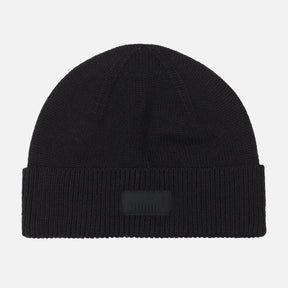 ELEVATED RUBBER PATCH LOW CROWN BEANIE