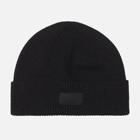 ELEVATED RUBBER PATCH LOW CROWN BEANIE
