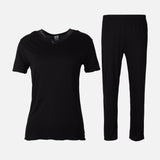 Ladies Licra Pajama 2 Pieces Set