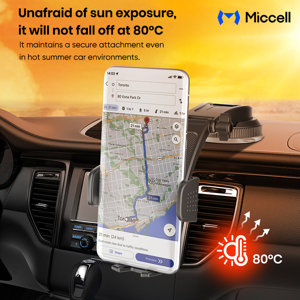 Universal Car Phone Holder – Suction Cup Adjustable