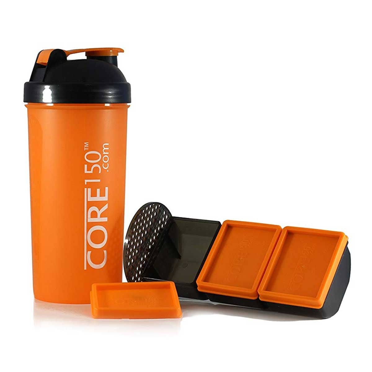 CORE CORE 150 PROTEIN SHAKER BOTTLE WITH BLACK TOP