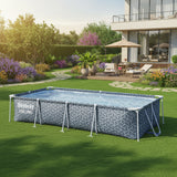 Rectangular Pool Steel Frame – Outdoor Family Swimming Pool