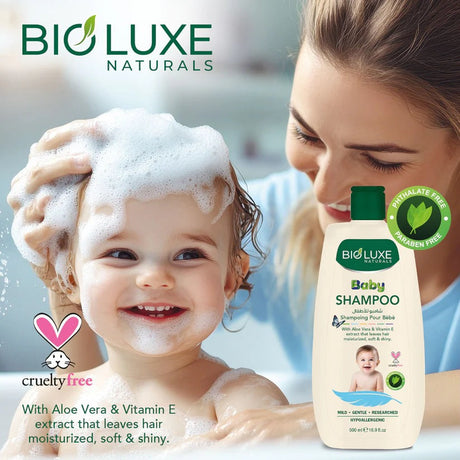 ALOE VERA & VITAMIN E BABY SHAMPOO 500ML