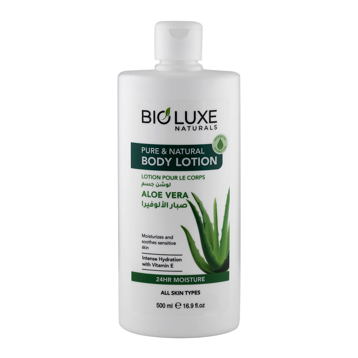 ALOE VERA PURE & NATURAL BODY LOTION 500ML