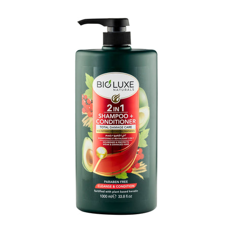 2 IN 1 SHAMPOO & CONDITIONER TOTAL DAMAGE CARE