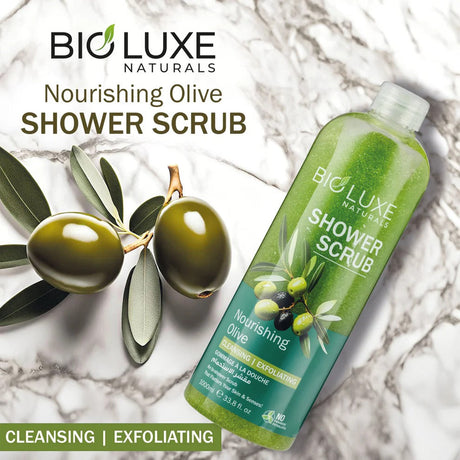 OLIVE SHOWER SCRUB 1000ML