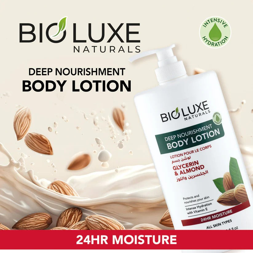 GLYCERIN & ALMOND DEEP NOURISHMENT BODY LOTION