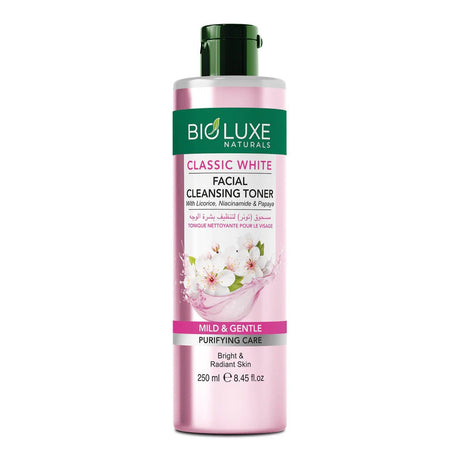 CLASSIC WHITE FACIAL CLEANSING TONER 250ML