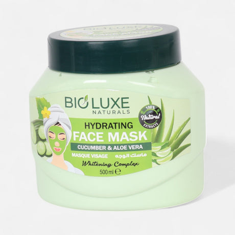 CUCUMBER & ALOE VERA FACE MASK 500ML
