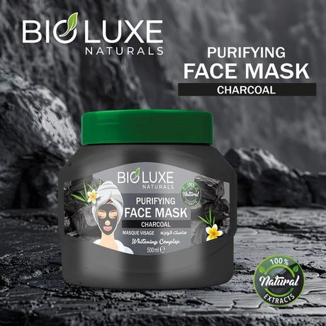 CHARCOAL FACE MASK 500ML