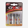 Battery R6P Aa 8 Pieces/Card