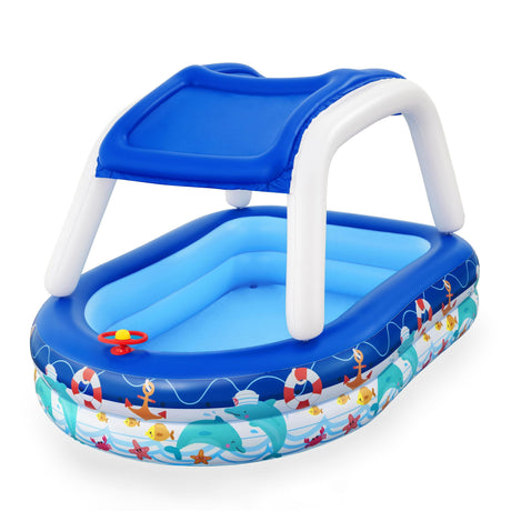 Sea Captain Family Pool With Sunshade