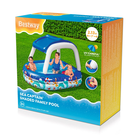 Sea Captain Family Pool With Sunshade