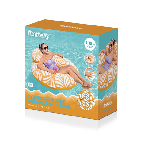 Comfort Plush Swim Ring Pool Float