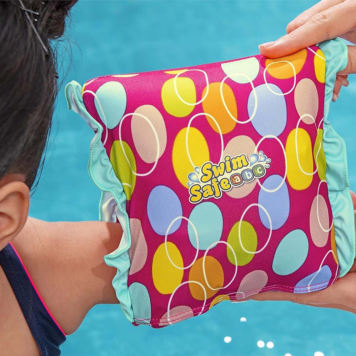 SWIM SAFE BOYS/GIRLS FABRIC ARM FLOATS (M/L) (3-6Y)