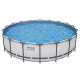 STEEL PRO MAX ROUND FRAME POOL SET