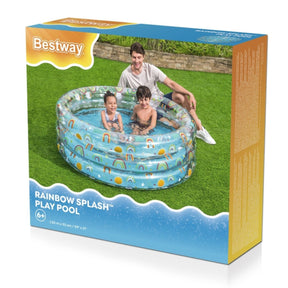 RAINBOW SPLASH PLAY POOL (73*30*8.)