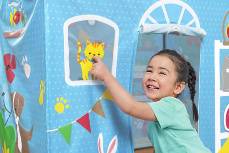 Kids Pets Playhouse Tent Fun-Indoor Play House