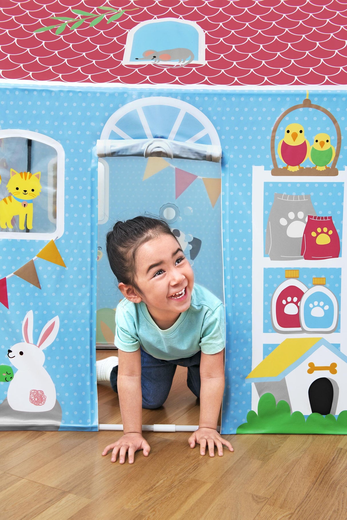 Kids Pets Playhouse Tent Fun-Indoor Play House