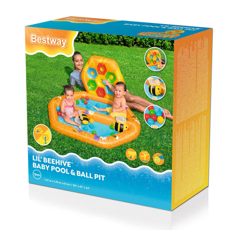 Nflatable Baby Pool With Ball Pit