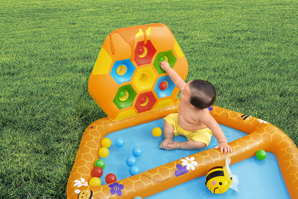 Nflatable Baby Pool With Ball Pit