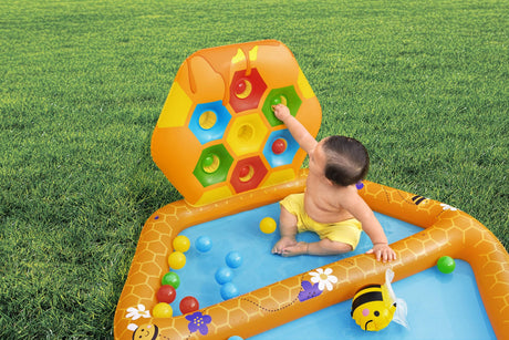 Nflatable Baby Pool With Ball Pit
