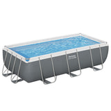 Rectangular Pool Set Steel Pro Max - Above Ground Metal Frame Swimming Pool