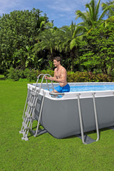 Rectangular Pool Set Steel Pro Max