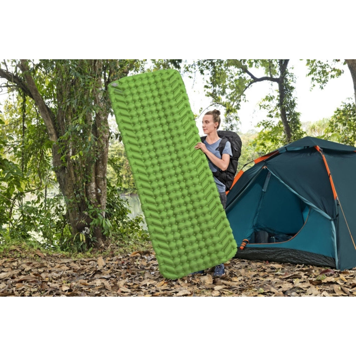 WANDERLITE LARGE RECT. SLEEPING PAD (74CMX56CM)