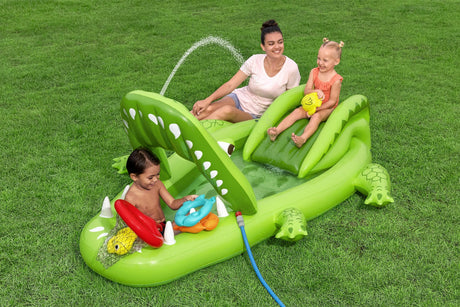 Inflatable Water Play Center With Slide