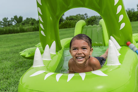 Inflatable Water Play Center With Slide