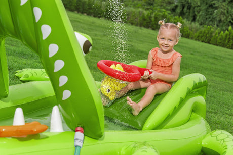 Inflatable Water Play Center With Slide