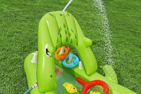 Inflatable Water Play Center With Slide