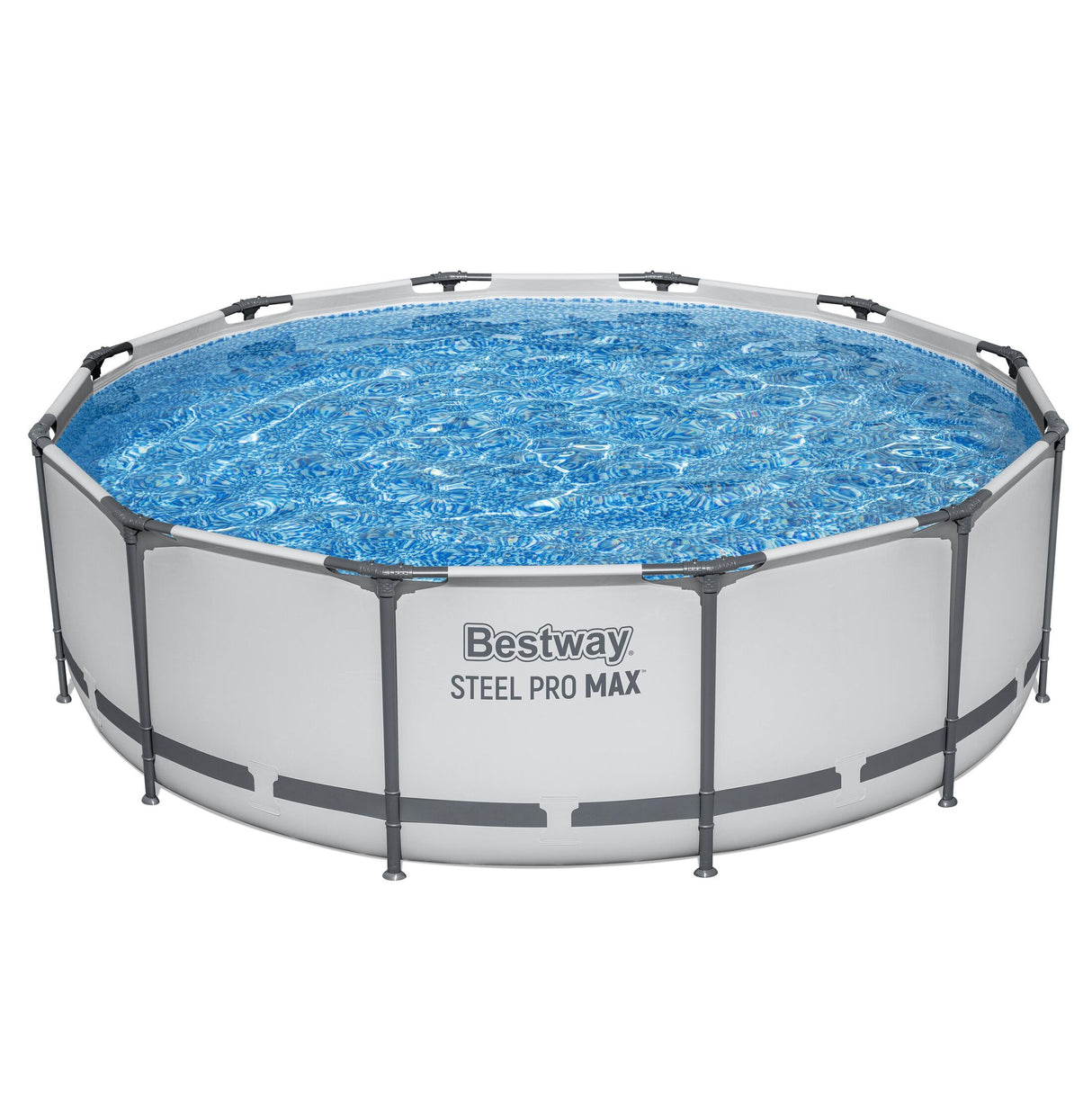 Round Pool Set Steel Pro Max - Above Ground Garden Swimming Pool