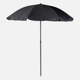 Steel Outdoor Patio Set With Parasol And Glass Table 6 Piece 