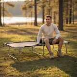 Steel Folding Cot Camping Bed
