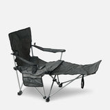 Folding Camping Chair With Footrest