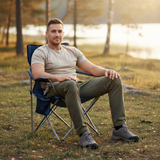 Folding Camping Chair With Cup Holder