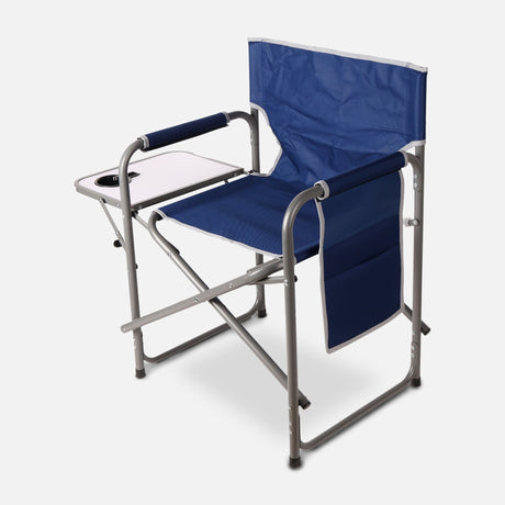 Director Camping Chair With Cup Holder And Storage Pockets